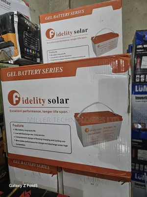 Fidelity Gell Battery 120ah 12v Bulk Order