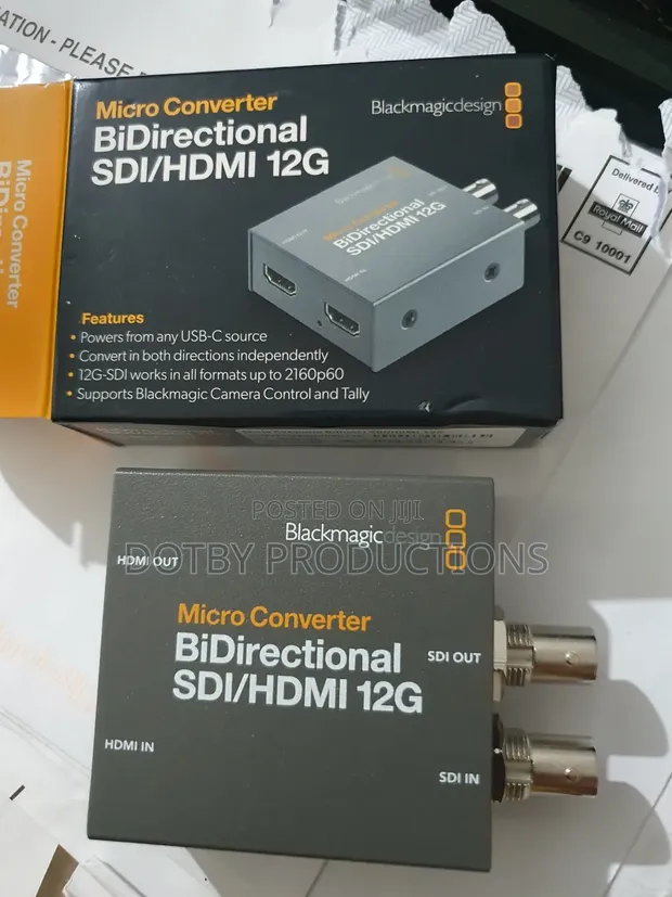 Micro Converter Bidirectional Sdi/Hdmi 12g - Dotby Productions