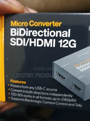 Micro Converter Bidirectional Sdi/Hdmi 12g