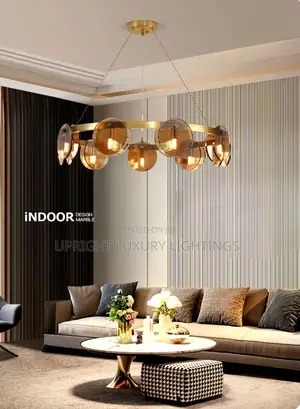 Photo - Led Drop Chandelier Lite