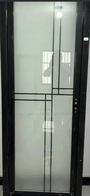 Aluminum Toilet Glass Door