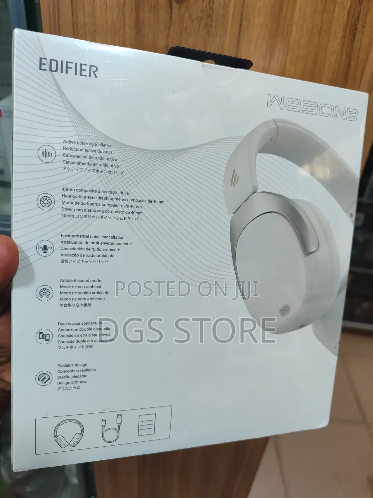 Edifer W830nb Bluetooth Headphone