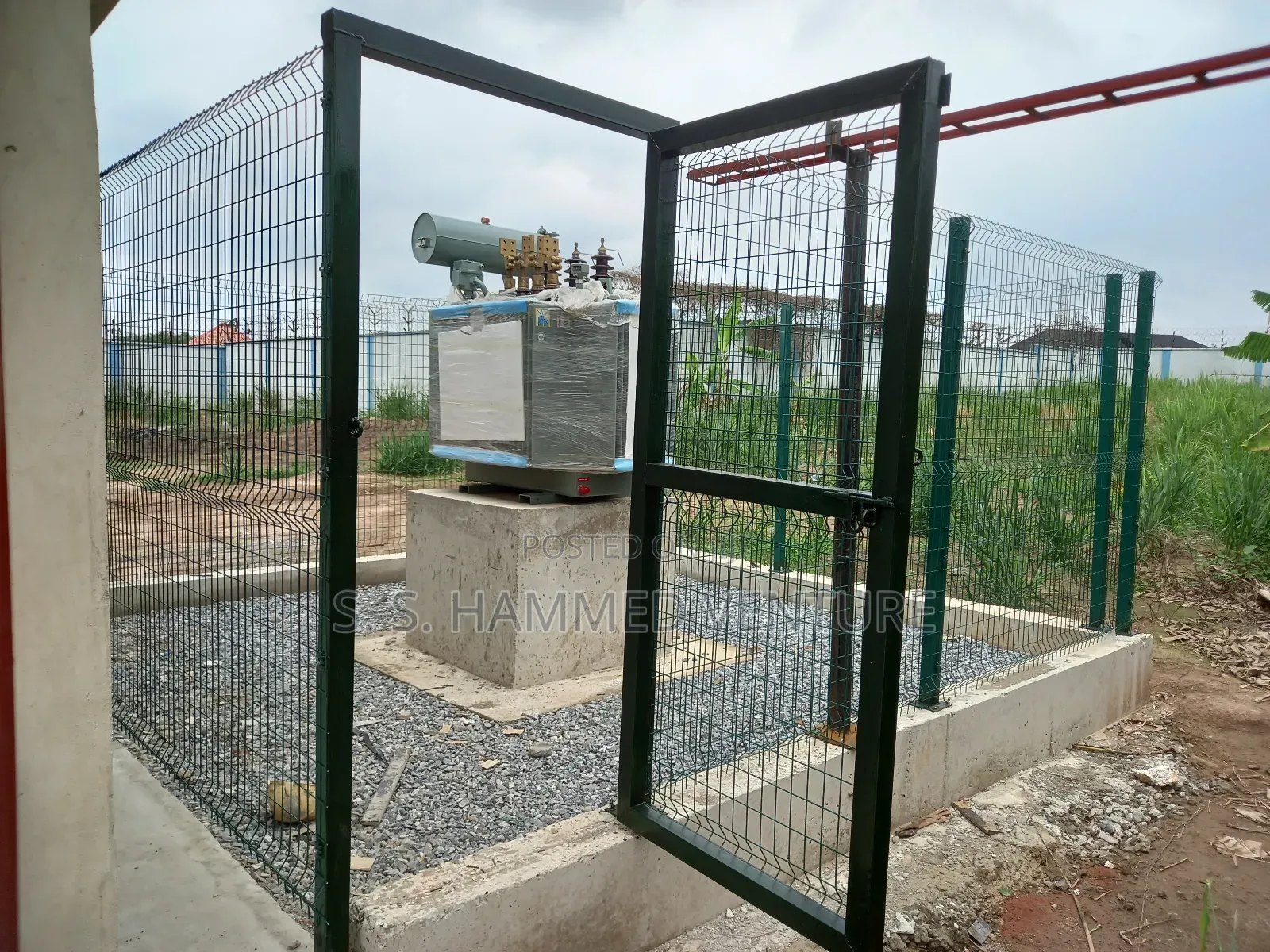 Transformer Partitions Panels Mesh Wires (Colour Green)