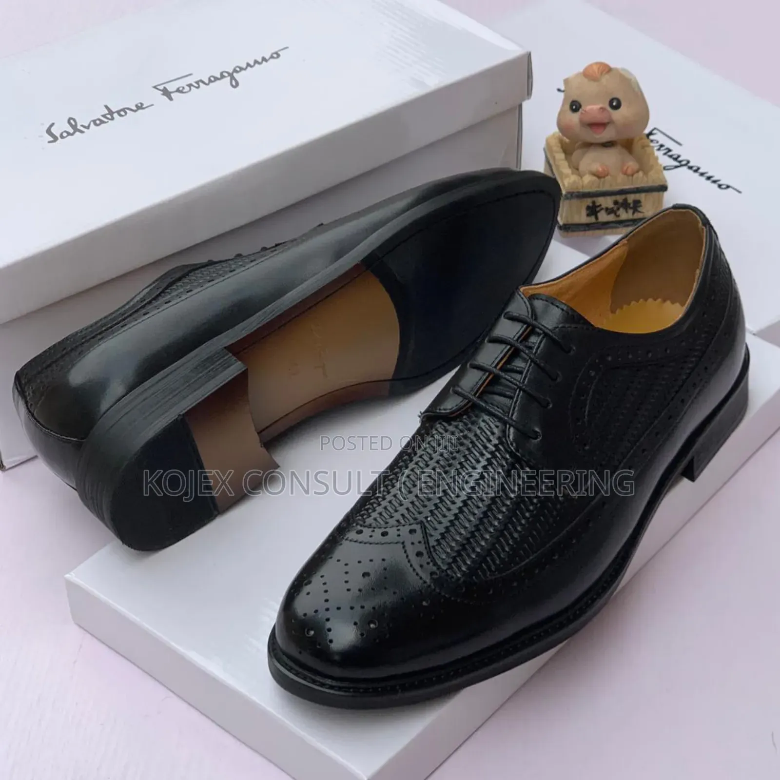 Versace Laced Flats Shoes