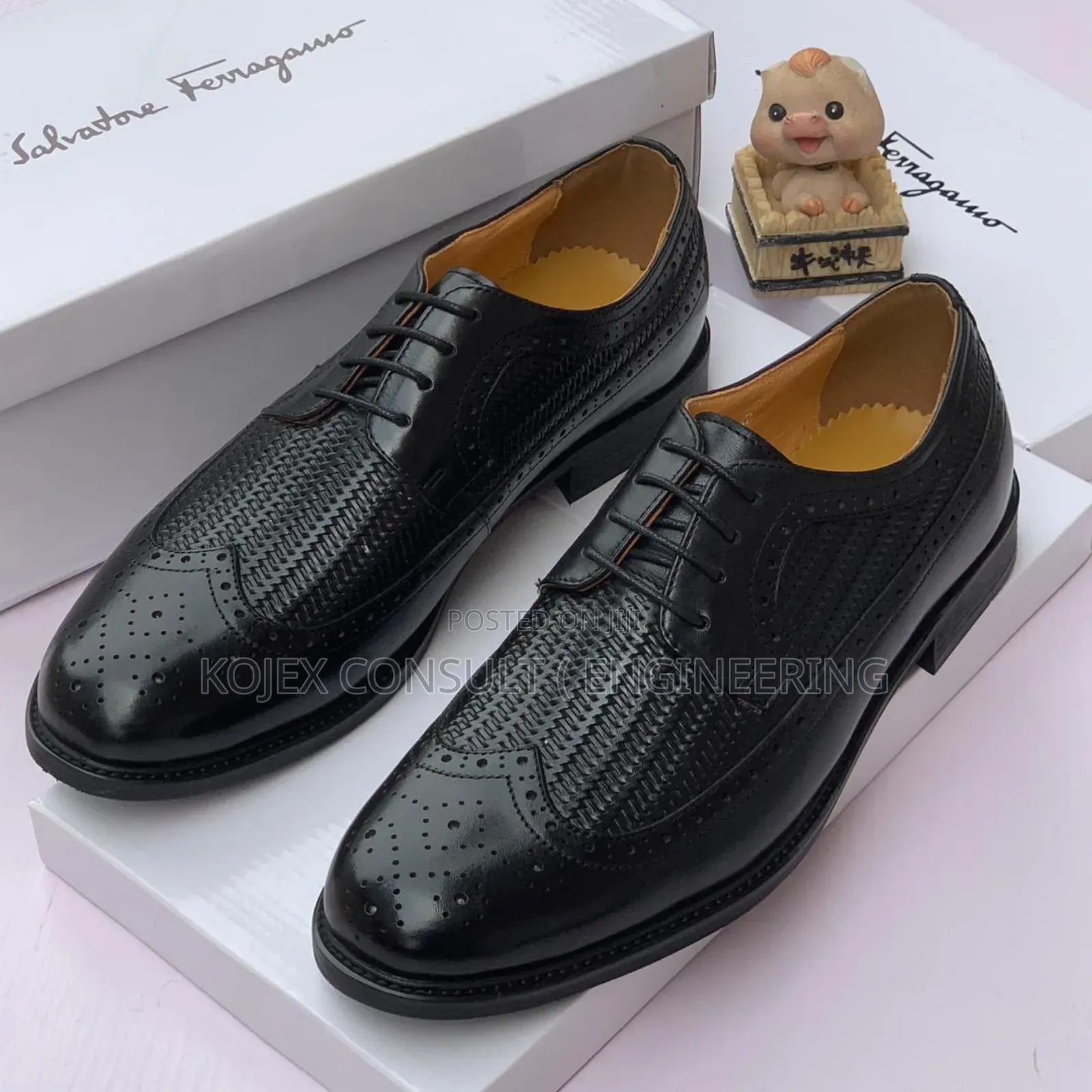 Versace Laced Flats Shoes