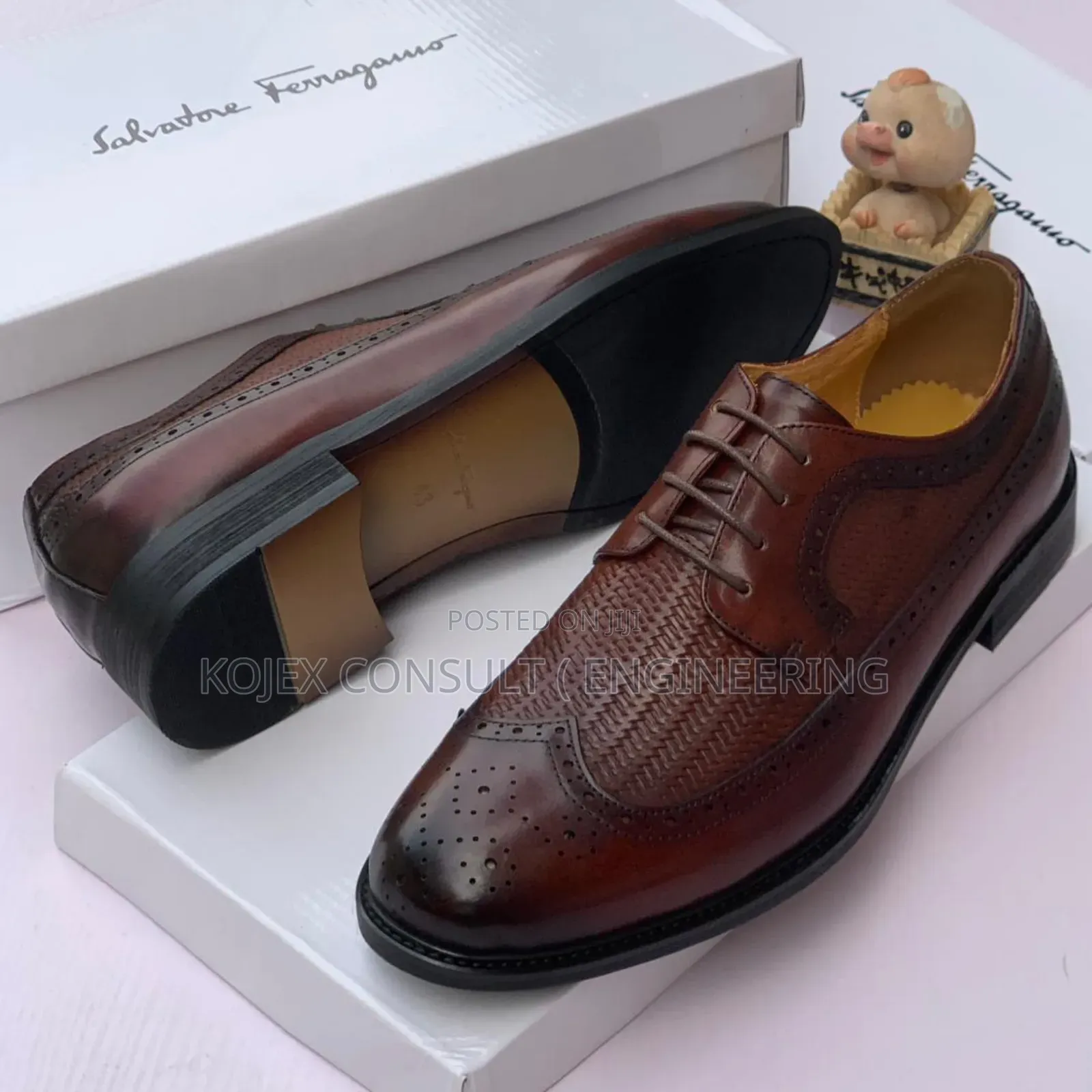 Versace Laced Flats Shoes