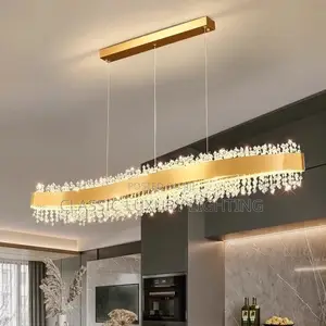 Photo - Modern Luxury Led Crystal Chandeliers Home Lighting