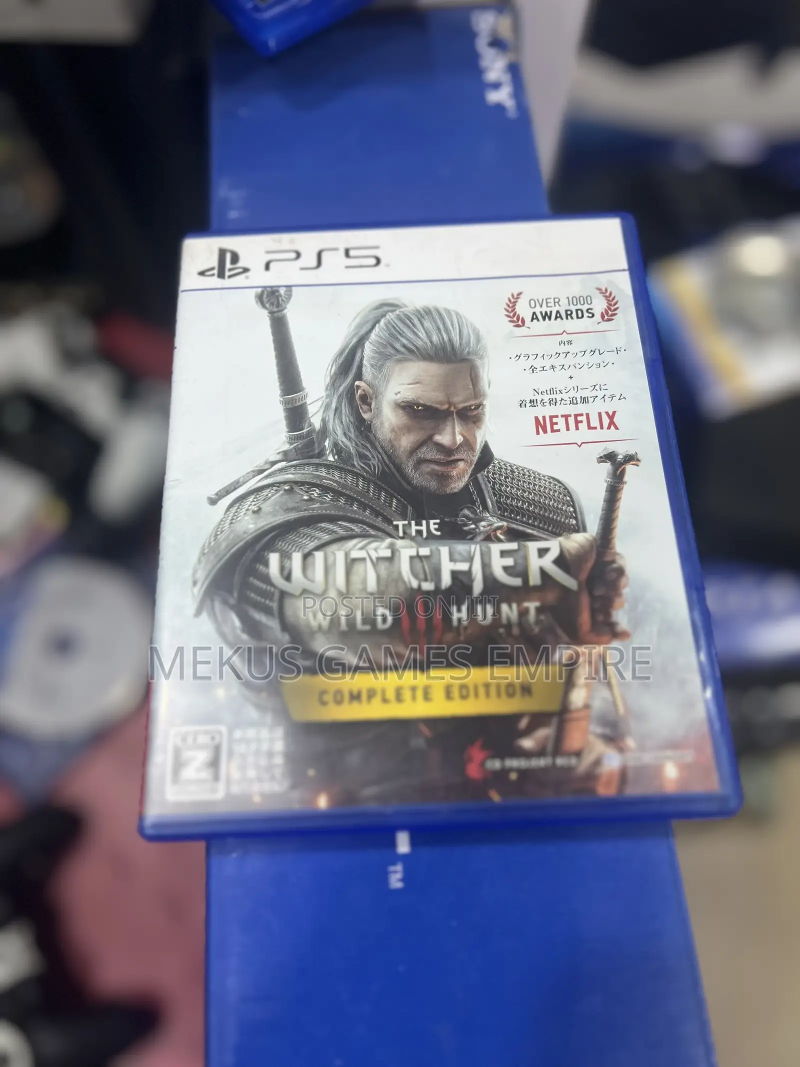 The Witcheer Wild Hunt Ps5 Cd