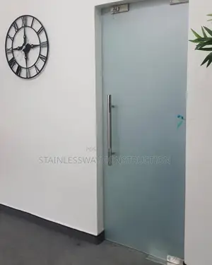 Frosted Swing Door