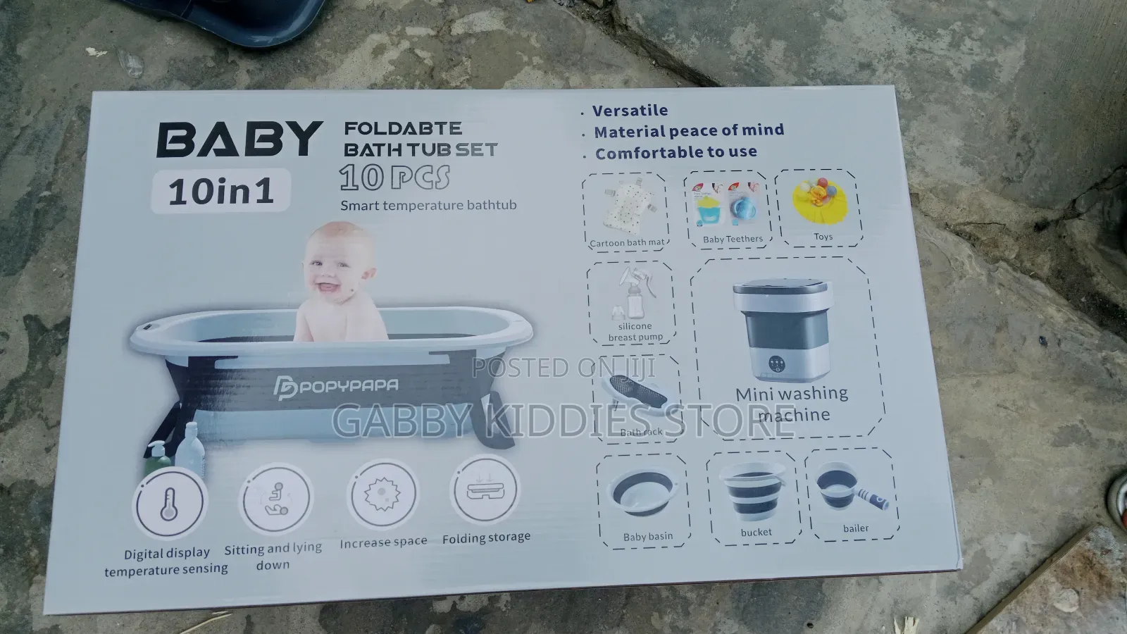 10in1 Foldable Bath Set
