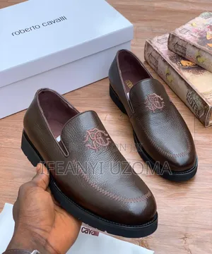 Roberto Cavalli Classic Leather Shoe