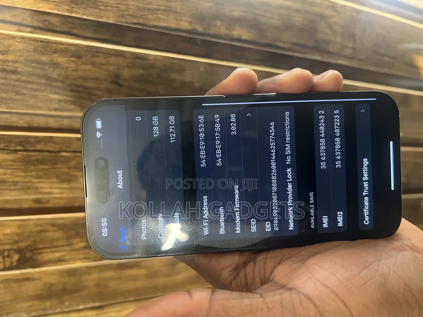 Apple iPhone 14 Pro 128 GB Black