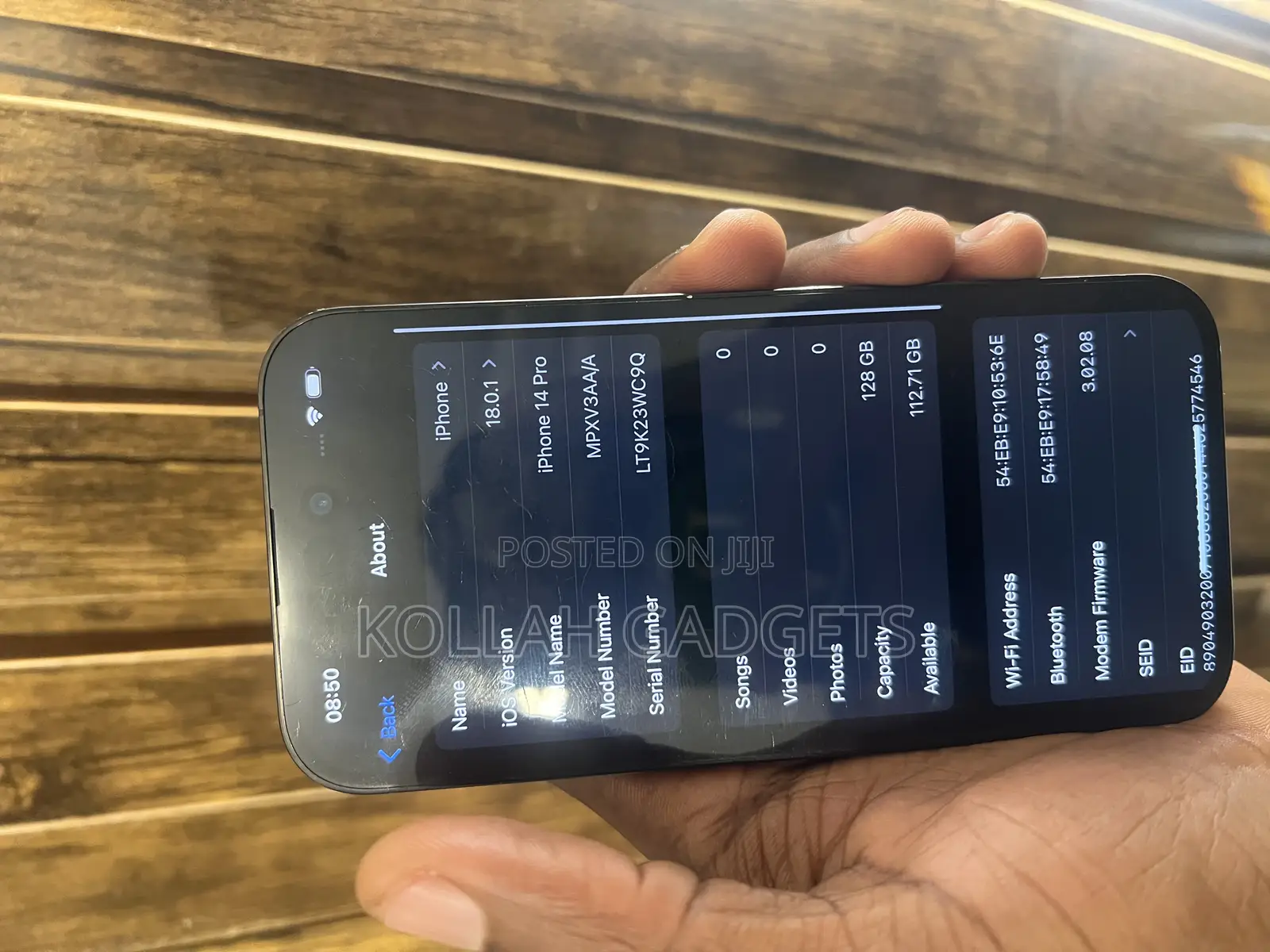 Apple iPhone 14 Pro 128 GB Black