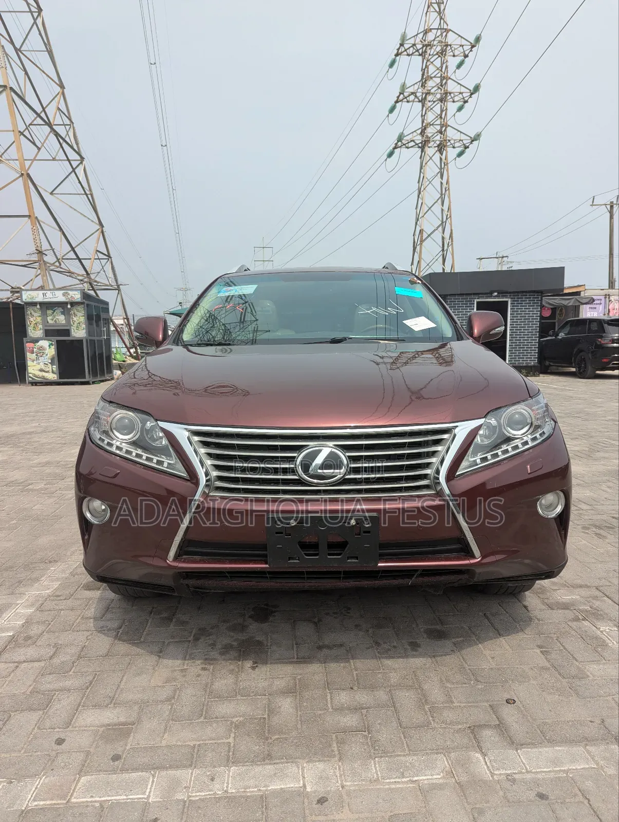 Lexus RX 350 2013 Burgundy