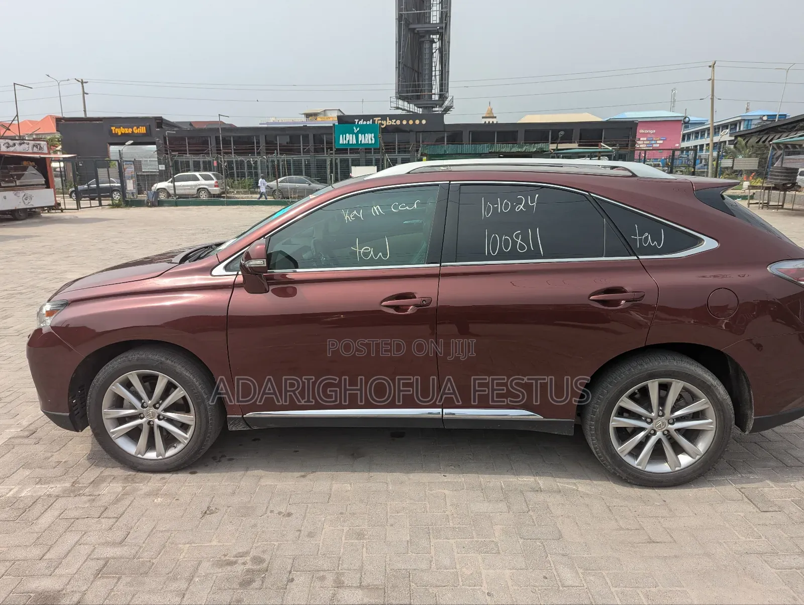 Lexus RX 350 2013 Burgundy