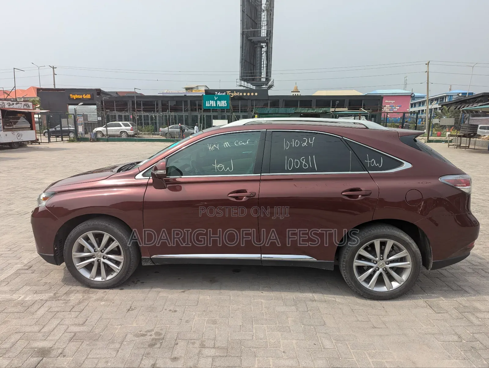 Lexus RX 350 2013 Burgundy