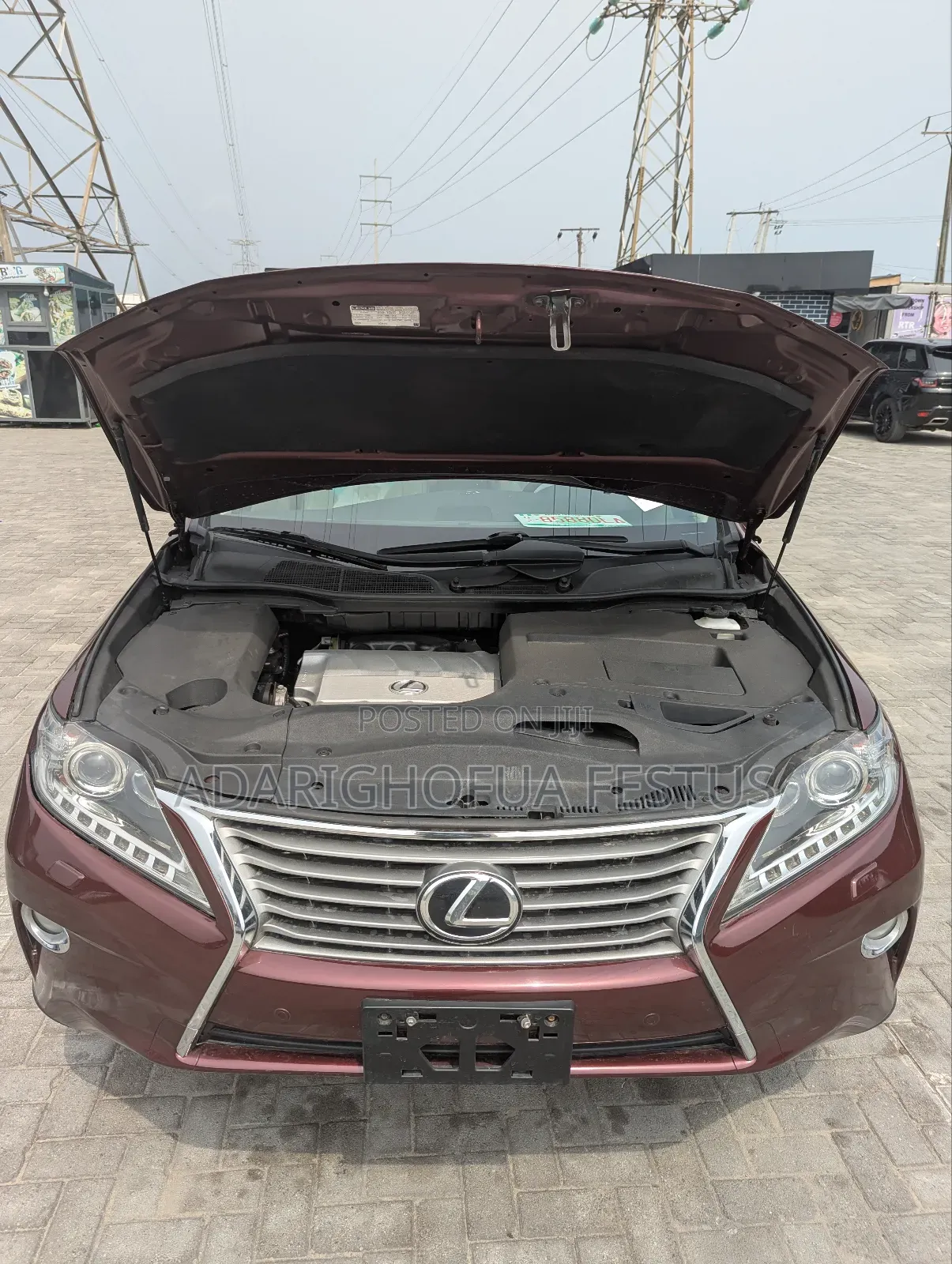 Lexus RX 350 2013 Burgundy