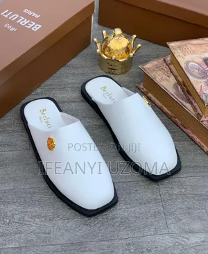 Classic White Color Half Shoe