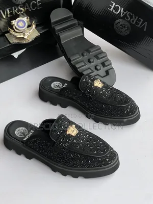 All Stoned Versace Half Shoe for Men