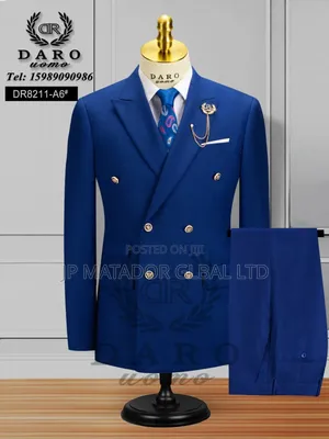 Premium Quality Double Breasted Men's Suits!