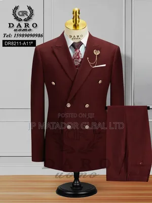 Premium Quality Double Breasted Men's Suits!