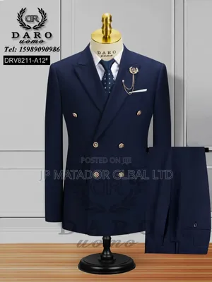 Premium Quality Double Breasted Men's Suits!
