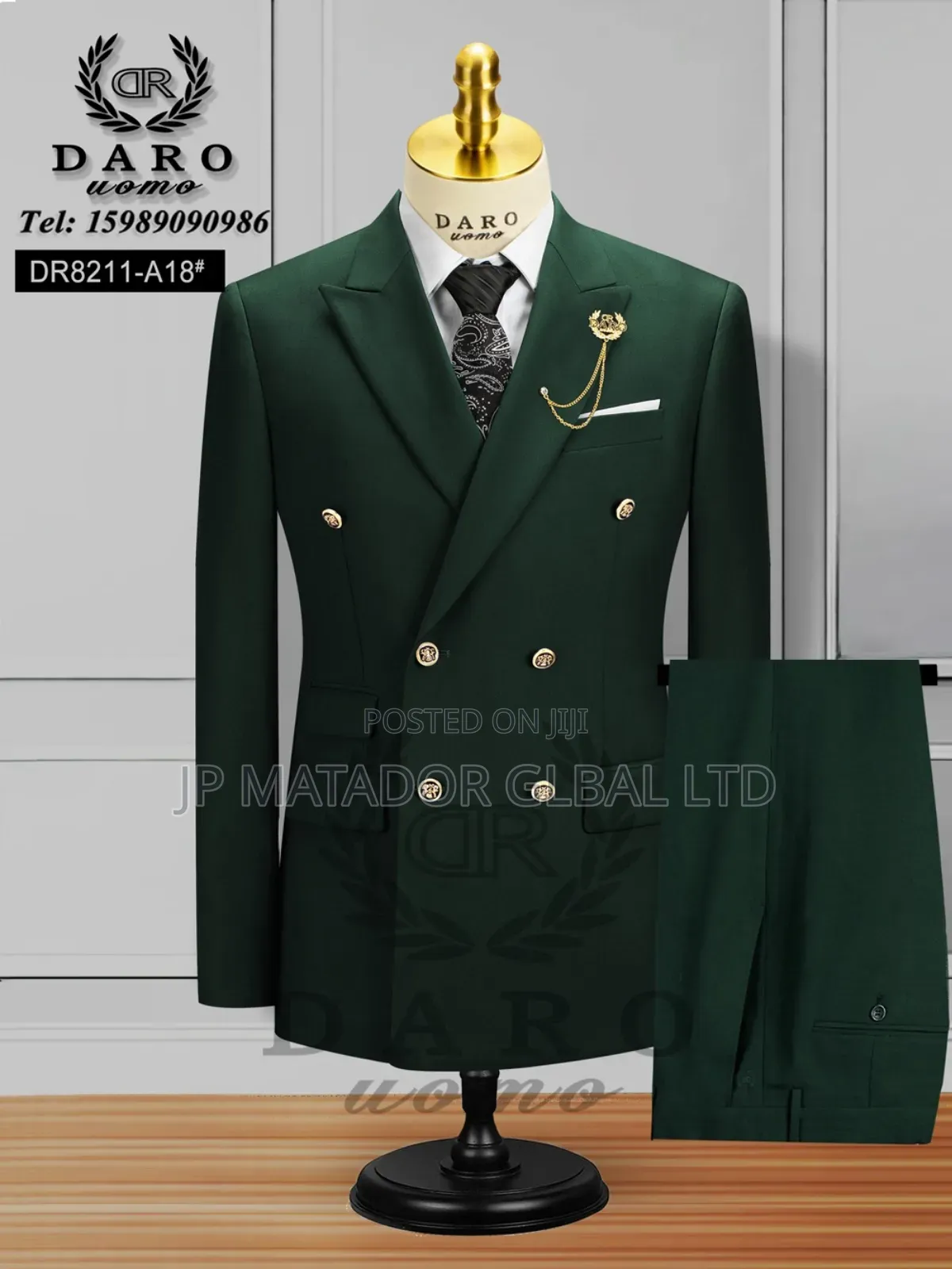 Premium Quality Double Breasted Men's Suits!