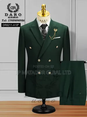 Premium Quality Double Breasted Men's Suits!