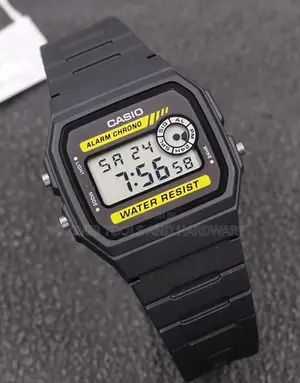 Casio F-94wa-9dg Men's Digital Multi-Function Black Watch