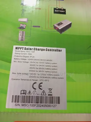100a 48v Yohako Solar MPPT Charge Controller