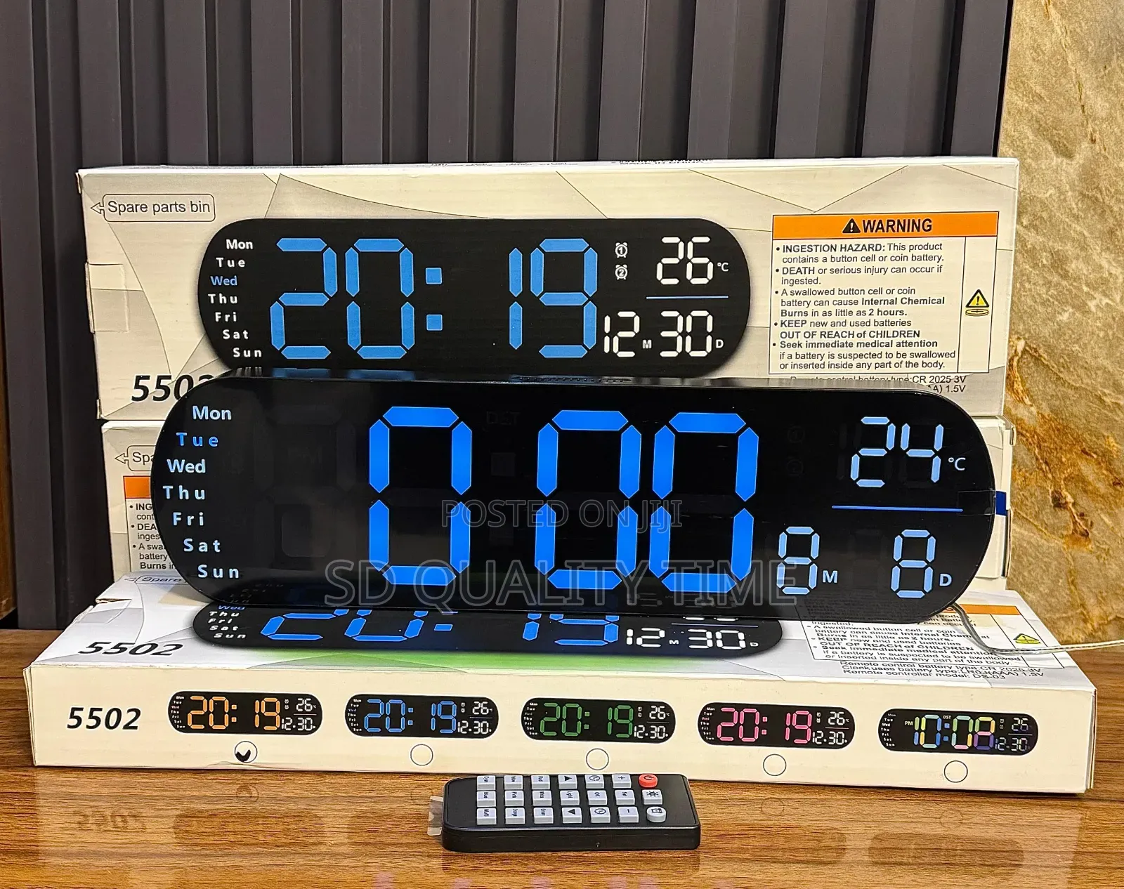 Led Display Ambience Digital Clock