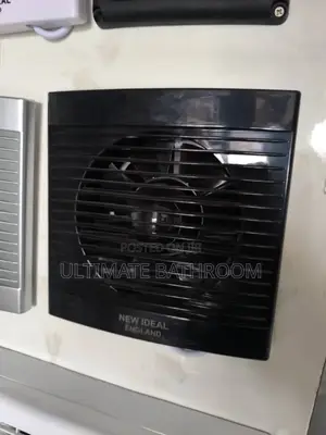 Black 6" Vent Fan