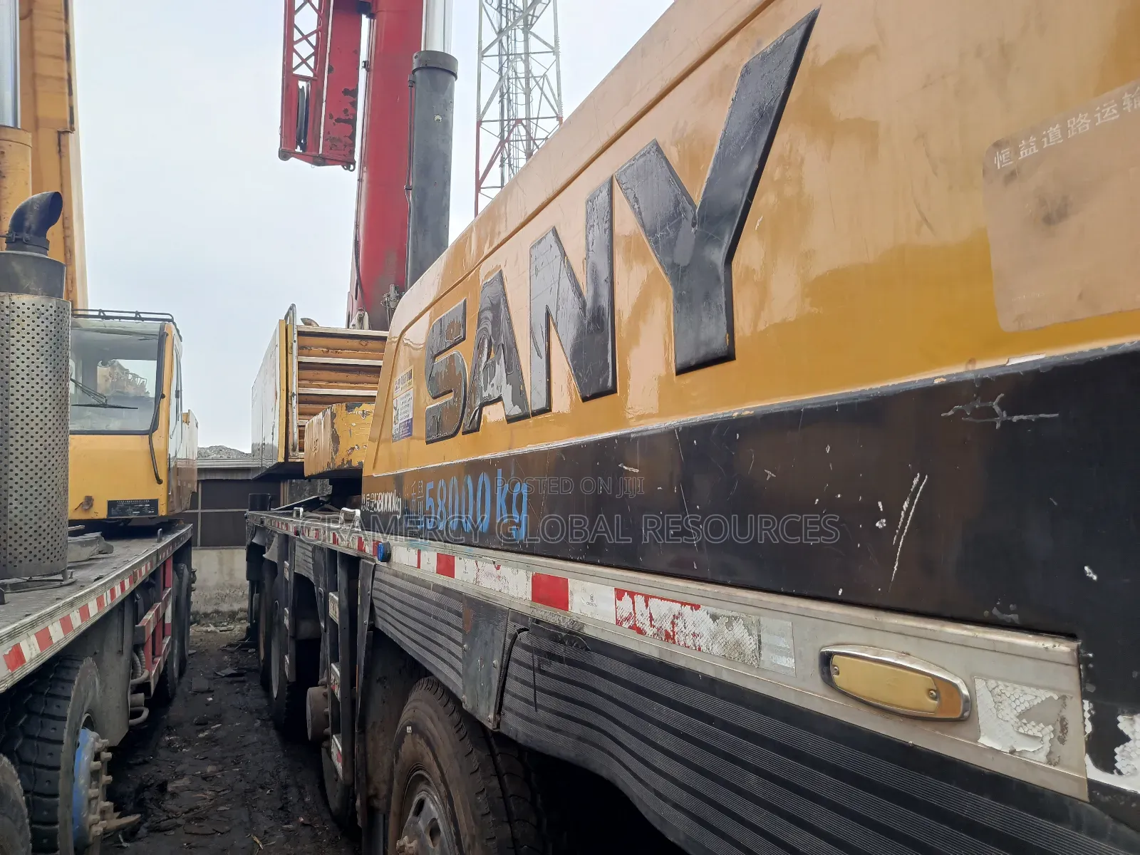Company Used Sany 130 Tons Motor Crane Available for Sale