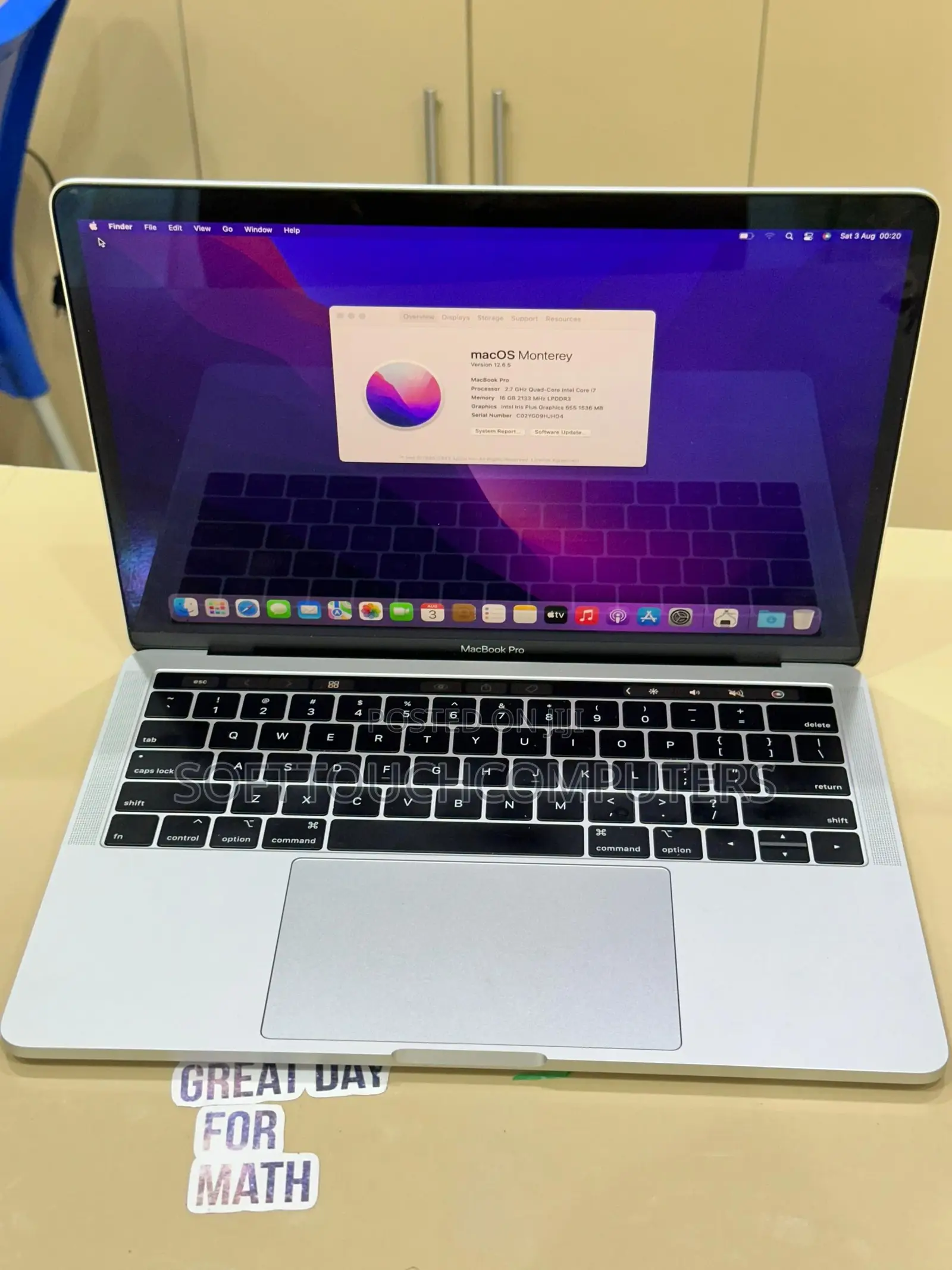 Laptop Apple MacBook Pro 2018 8GB Intel Core i5 SSD 512GB