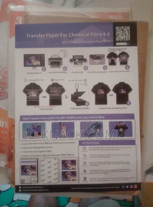 5 Sheets Multi-function Dark Transfer Paper Opaque