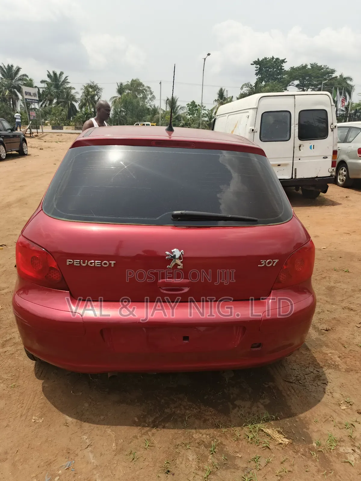 Peugeot 307 1.6 XT Automatic 2005 Red
