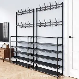 5 Layer Multifunctional Shoe and Hat Rack 80cm