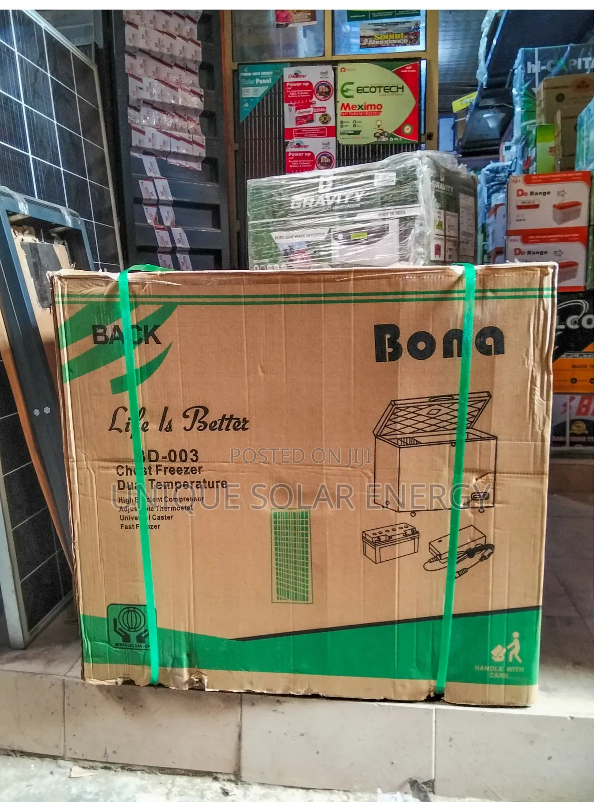 168l Bona Solar Deep Freezer