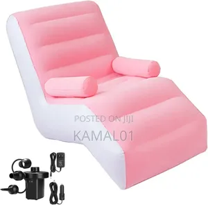 Inflatable Indoor Living Room Chair Lounge With Handrails