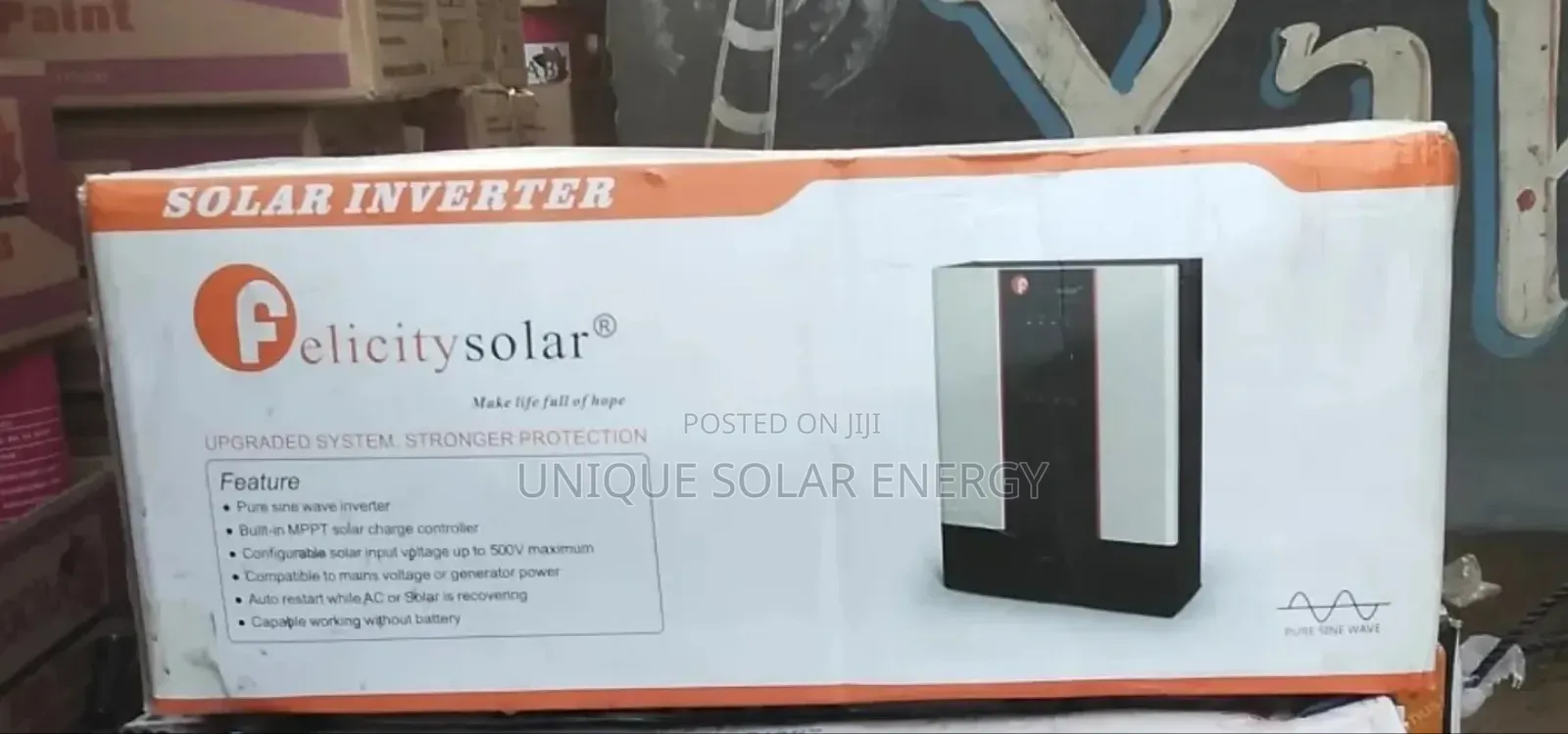 5kva 48v Felicity Ivem Inverter for sale - UNIQUE SOLAR ENERGY Price: ₦ ...