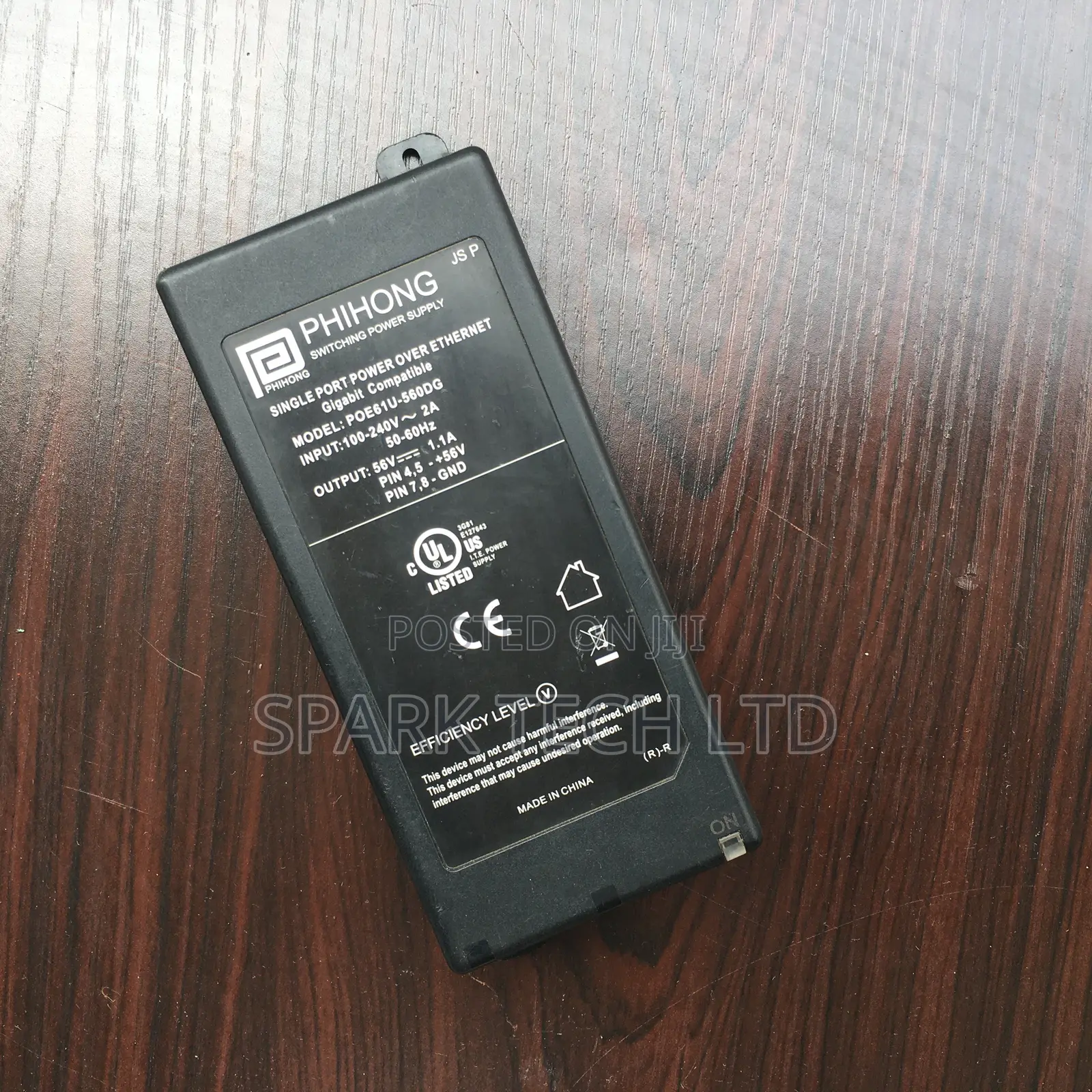 56 Volts Poe Ethernet Adapter
