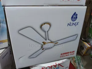Original Copper Coil Nunix White Ceiling Fan
