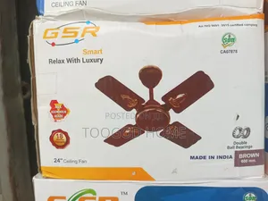 Original GSR Copper Ceiling Fan
