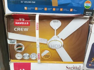 White Copper Ceiling Fan Original