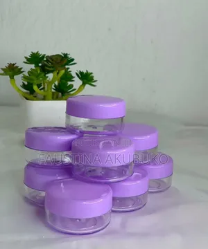 Pink Lips Cream Containers