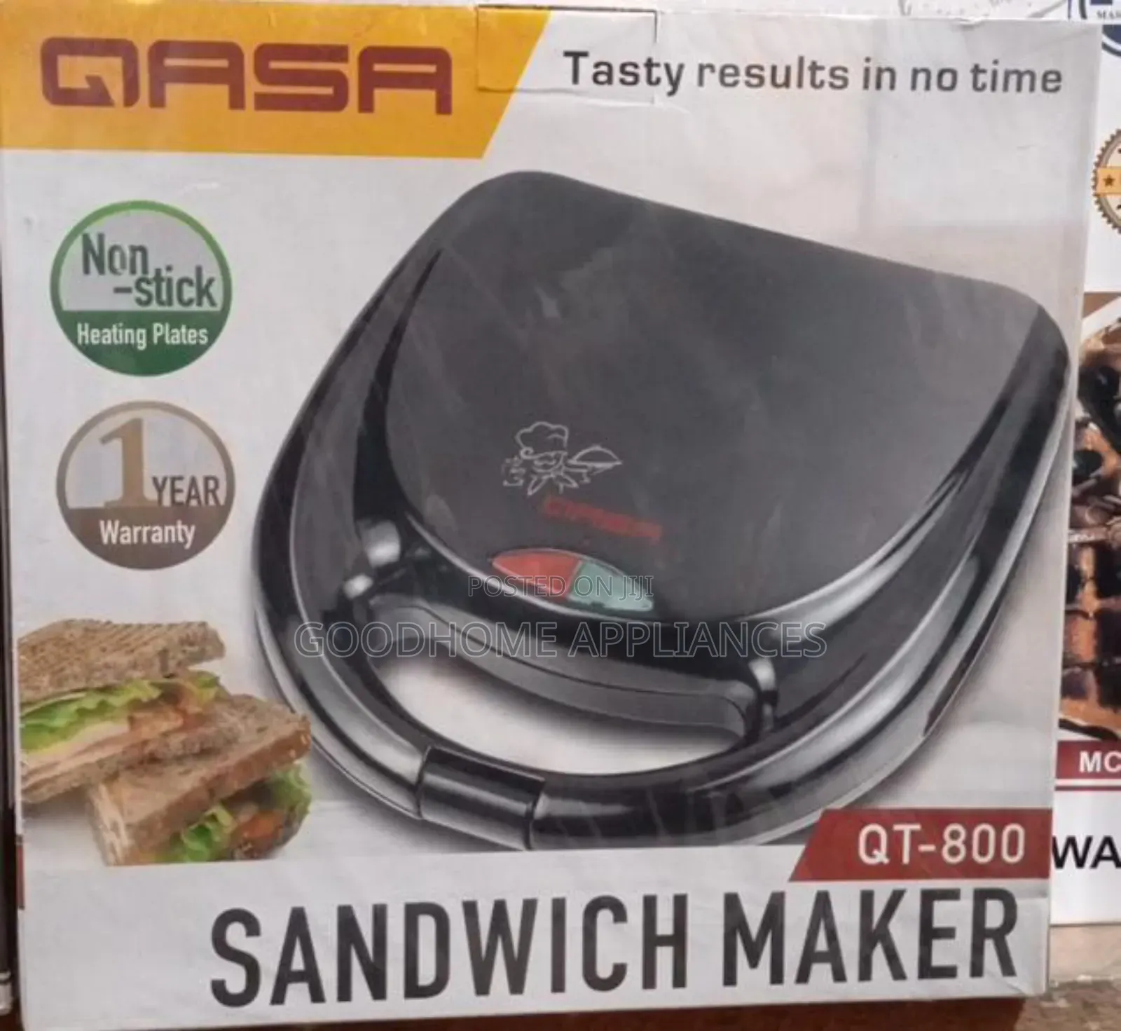 Qasa 2face Sandwich Toaster