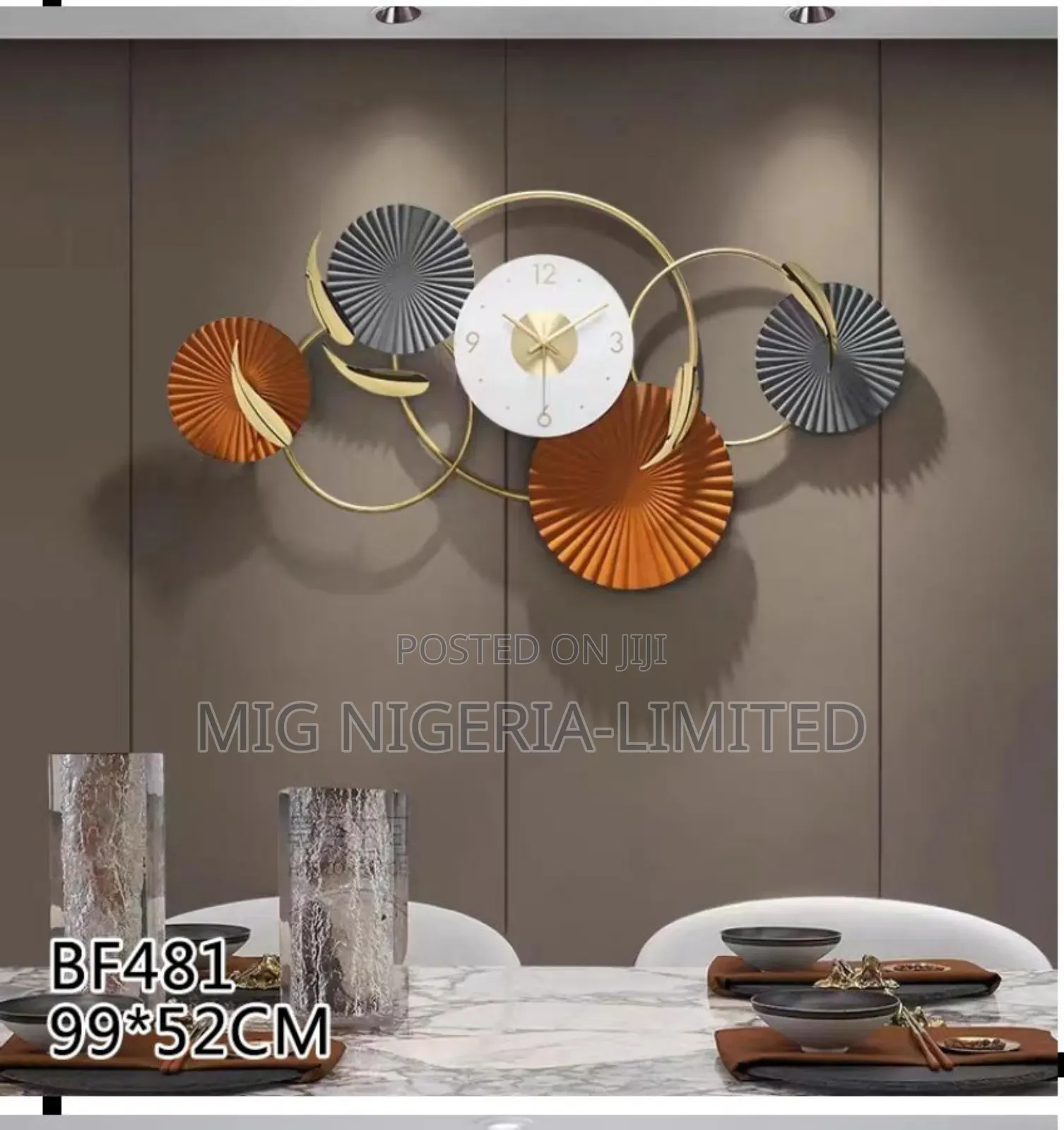 Wall Clock Modern Design Decorative Creative Design