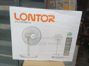 Photo - "16" Lontor Rechargeable Fan