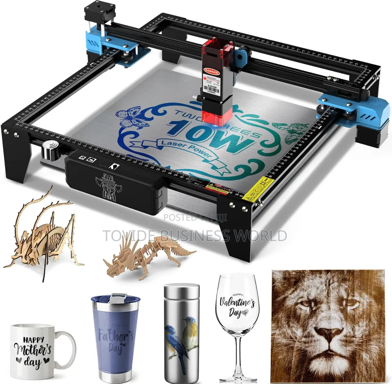 10w Laser Cutter and Engraving Machine TTS 10pro Engraver