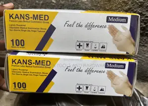 Premium Latex Medical Examination Hand Gloves Pack 50pairs